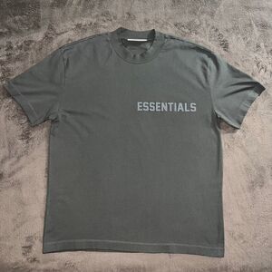 Fear Of God Essentials off-black SS23 Crew Neck Tee preowned Size L